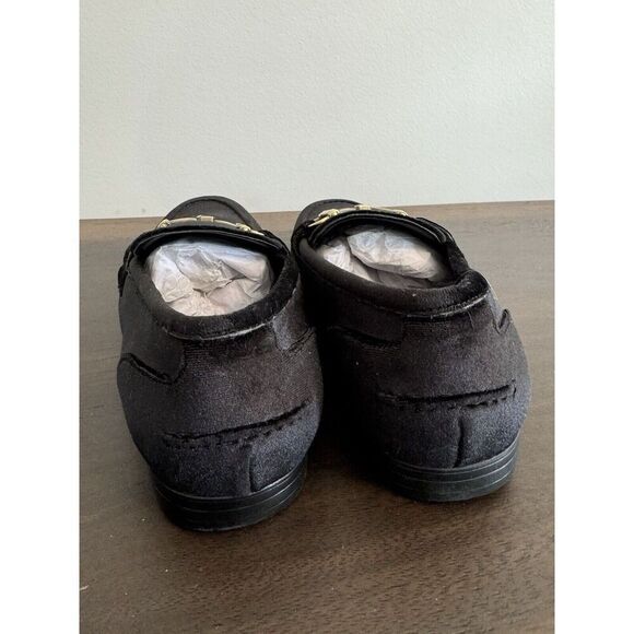 Madly Steven Steve Madden Men’s Size 10.5 Loafer Velvet Black Shoes Wedding
